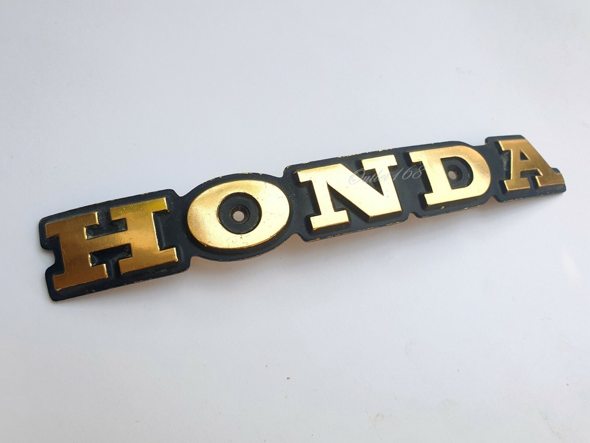 NOS Genuine OEM Honda CG 125 CG125 K1 CG110 Fuel Gas Tank Emblem