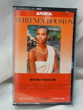 Whitney Houston "Whitney Houston" Cassette Tape Arista Records  1985