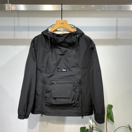 New Luxury Spring Autumn Men's Jacket Fashion Double Zip Hooded Outdoor New US - Picture 9 of 15