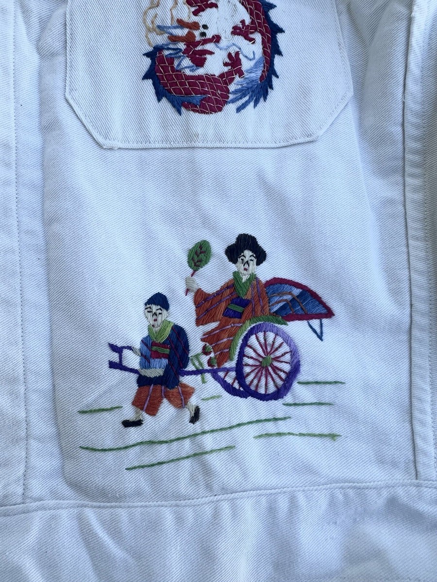 Vintage WW2 Souvenir Jacket Shanghai China 40's | eBay