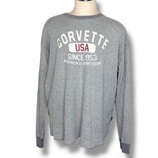 Camp David Corvette USA Reversible America Sportscar Long Sleeve Shirt Men 2XL