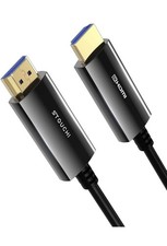 Stouchi 8K HDMI Cable Fiber Optic 60ft, 48Gbps Long Ultra High Speed HDMI 10K