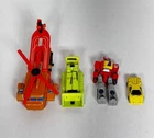 Vintage G1 Transformers Lot of 4 Sandstorm Sandstorm Blaster Freewheeler 1980s