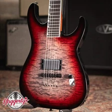 ESP LTD Josh Middleton Signature JM-1 Electric Guitar - Deep Blood Moon with Har