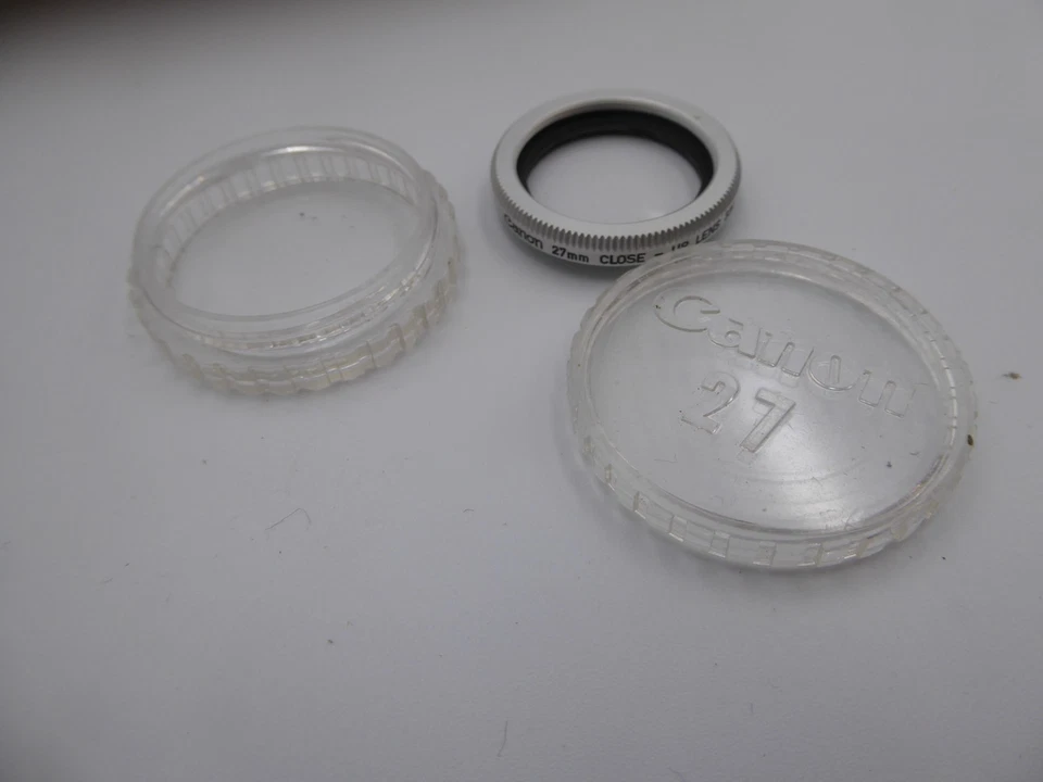 Canon 27mm Close Up lens Genuine Canon * Excellent with keeper vgc - Image 4 of 4