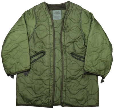 Medium Desert Night Camo Cold Weather Parka Liner USGI Military OD