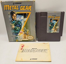 Thumbnail of ebay&reg; auction 137606286853 | Metal Gear | Nes Nintendo Spiel | Originalverpackt Komplett Cib | Getestet Pal