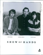 News Musician Show Of Hands Chris Hickey Randell Kirsch Luann Olson 8X10 Photo