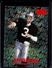 1997 SKYBOX PREMIUM STAR RUBIES #44 JEFF GEORGE RAIDERS MISSING SERIAL /50 EXMT