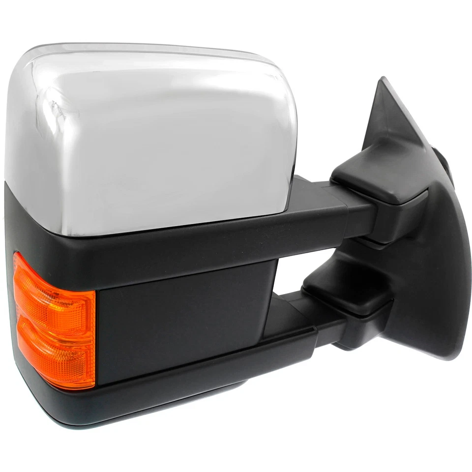 Espejo retrovisor de remolque para Ford F250 Super Duty 2008 2009 lado del pasajero eléctrico plegable térmico Foto 4 de 4