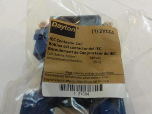 196045 nuevo-sin caja; bobina de operador Dayton 2YCC4 240 voltios; 60 Hz - Imagen 2 de 2