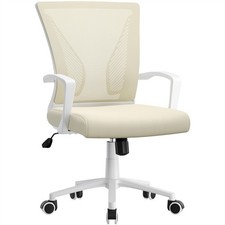 Office Desk Chair Computer Chair with Arms and Back Support for Home-Work Studys