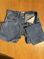 Levi s 501 Jeans Men s 32x32 Blue Denim Button Fly Straight Leg 2000s Y2K