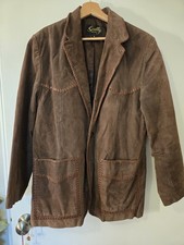 Men's Scully Suede Western Blazer