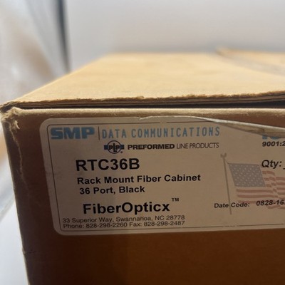 *NEW*  SUPERIOR RTC36A FIBER OPTIC RACK MOUNT CABINET 36-PORT