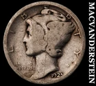 1925-D Mercury Dime- Silver- Scarce Better Date- No Reserve #K2849