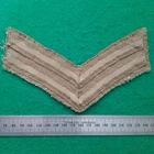 WW1 British & South African Army Corporal Great Coat Rank Stripe Cloth Badge