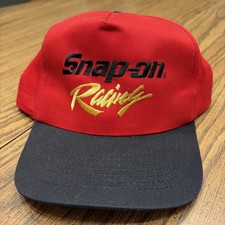 Vintage Snap On Racing Snap Back Red Hat KC SnapBack Cheapest On eBay Free Ship
