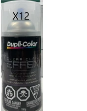 Dupli Color Effex Clear Spray Paint Automotive Metallic  Finish 7 Ounce