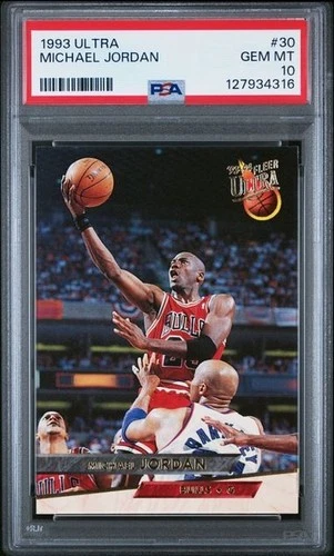 1993 ULTRA #30 MICHAEL JORDAN PSA 10