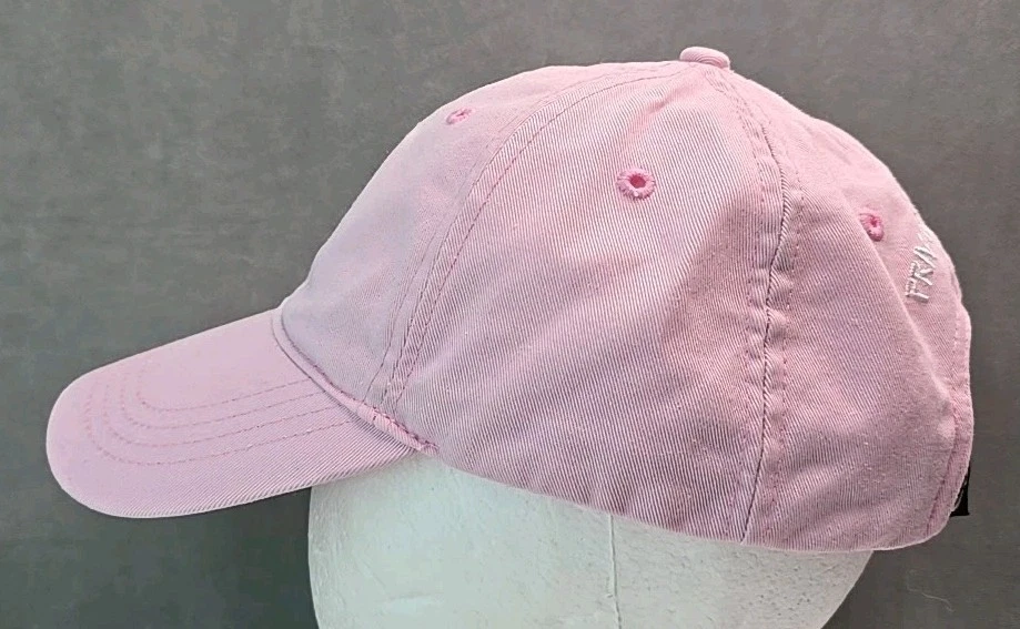 Boné Yellowstone Club alça traseira pó privado rosa Big Sky esqui Montana - Imagem 2 de 4