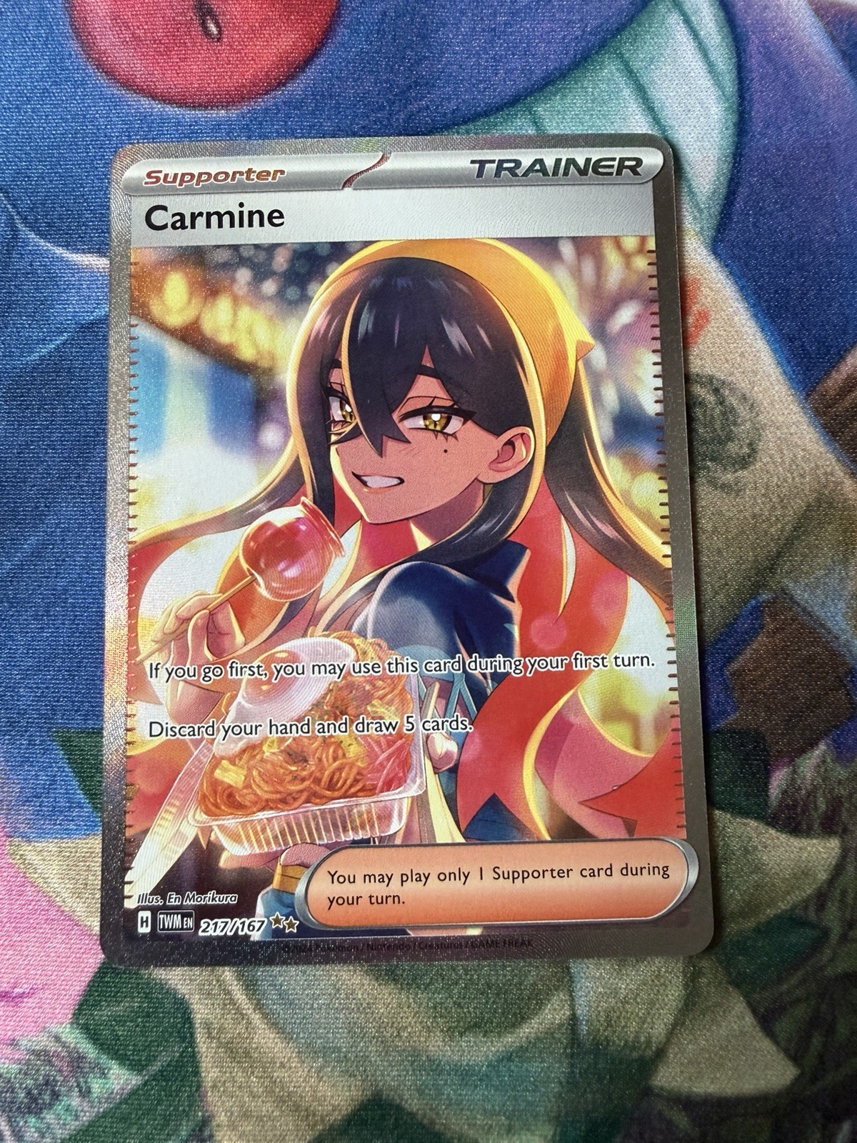 Carmine 217/167 Sir Twilight Masquerade TWM Near Mint Pack Fresh Pokemon TCG