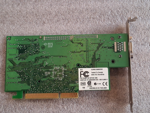 MATROX 872-01 Rev. A  Video Card G2+DMILA/8D/OE2 MGA-G200A-02 - Afbeelding 4 van 4