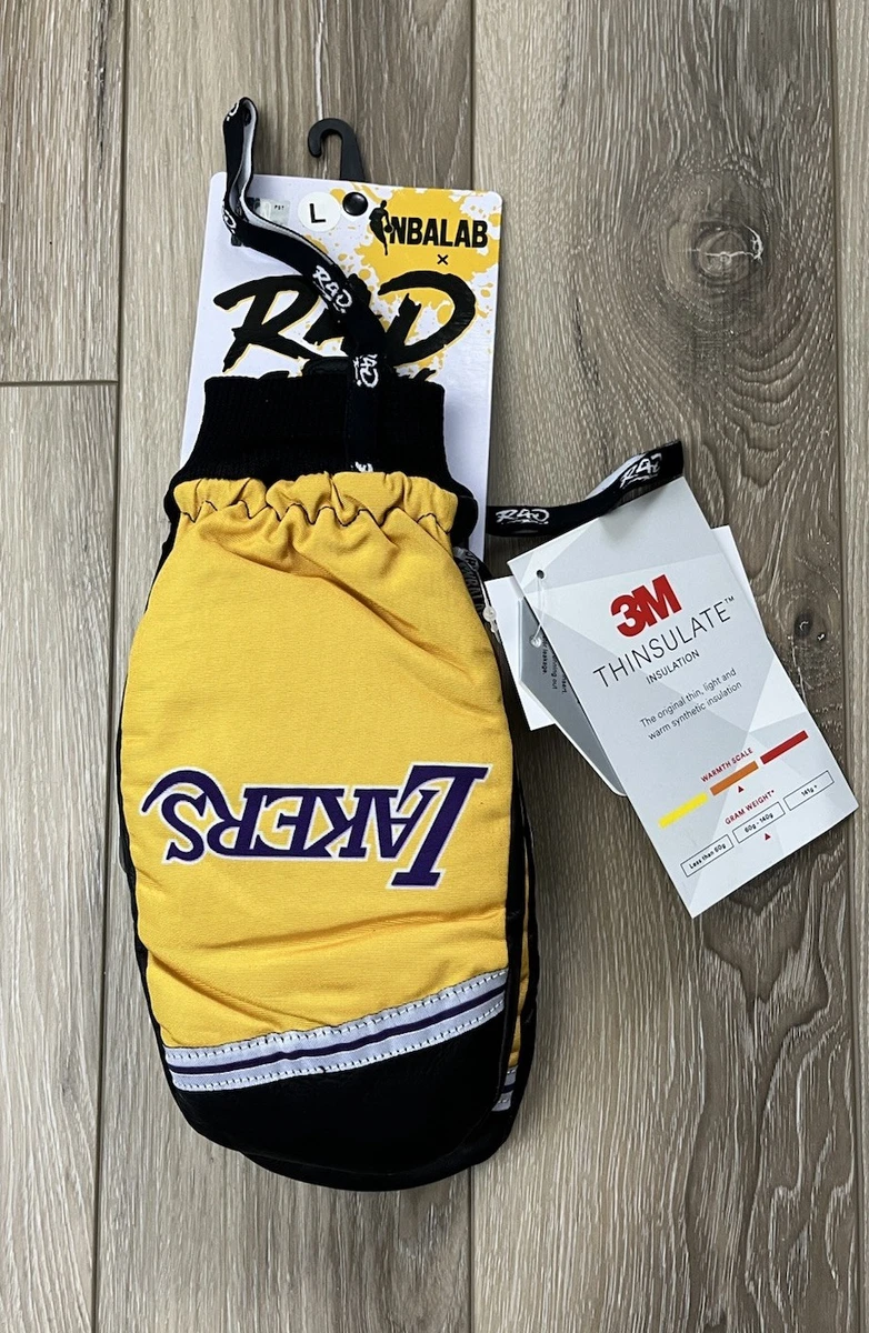ロサンゼルス レイカーズ スノーミトン RAD Gloves NBA Mサイズ Men Los Angeles Lakers Sports Fan Gloves for sale | eBay
