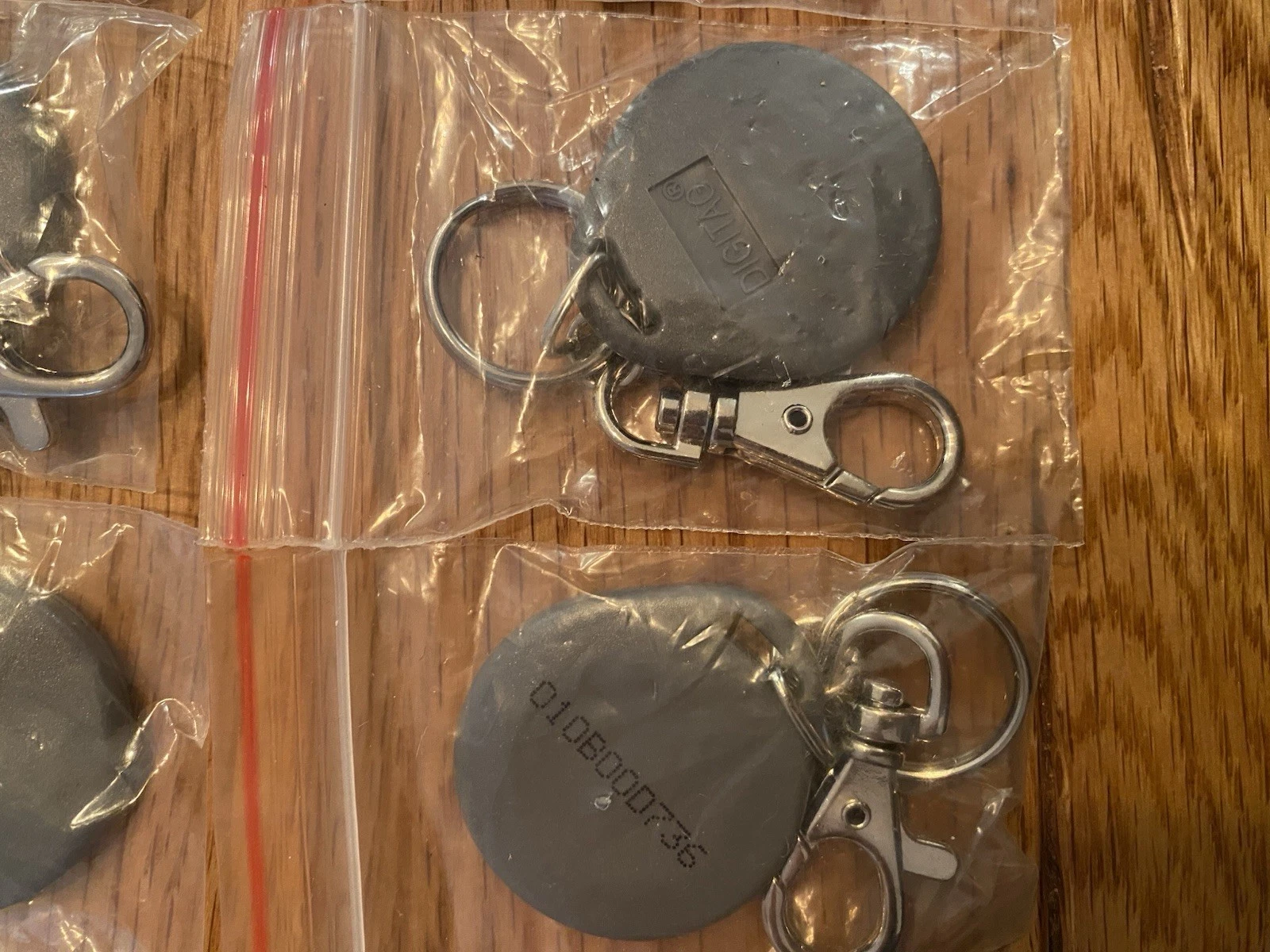 8x Digitag CDVI PPC Proximity Fob With Keychain Brand New 6