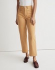 NWT Madewell Emmett 2.0 Wide-Leg Crop Pants Earthen Gold Size 25 $98 — photo 2