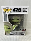 Funko Pop! Vinyl: Star Wars - Yoda (Hooded) - GameStop (GS) (Exclusive) #393 F1