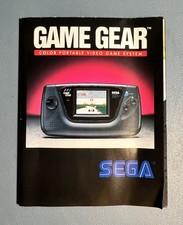 SEGA GAME GEAR Joe Montana Folded Poster Insert - Vintage Ad