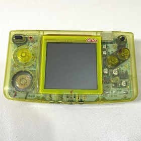 Neo Geo Pocket Color Crystal Yellow Console SNK NEOGEO console Japan