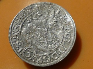 AUTRICHE 3 KREUZER 1669 RARE & RARE QUALITE TTB /SUP !