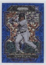 2022 Panini Prizm Tier II Blue Donut Circle Prizm 21/199 Ryan Vilade #163 0s1o