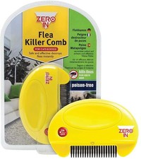 Zero In Electric Flea Killer Comb Battery Operated, Pet Safe, Instant Kill