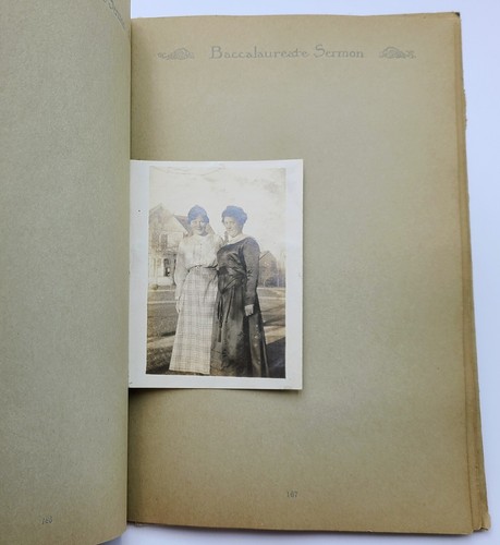 Libro de recortes de graduación de niñas de 1918 ~ Alliance High School, Nebraska ~ efímero - Imagen 9 de 11