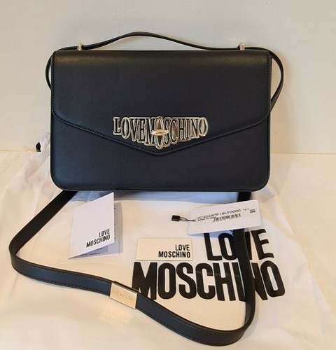 Love Moschino Mujer Bandolera Bolso Negro JC4048PP18LF_0000 | eBay