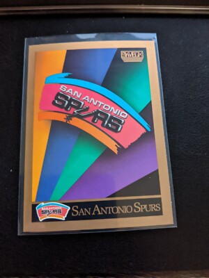 1990-91 Skybox Inaugural Basketball Team Checklist MINT Spurs David Robinson