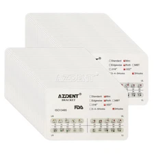 10 X Dental Orthodontic Bracket Brace Metal Mini/Standard MBT/Roth.022 Hook 345 