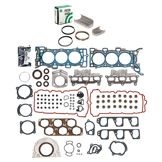 Juego completo de juntas cojinetes anillos aptos para Chevrolet Malibu Suzuki XL-7 3.6 DOHC Foto 2 de 4