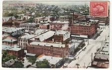 SOUTH BEND - IND. - UNITED STATES - BIRD'S VIEW - VIAGG. -88888-