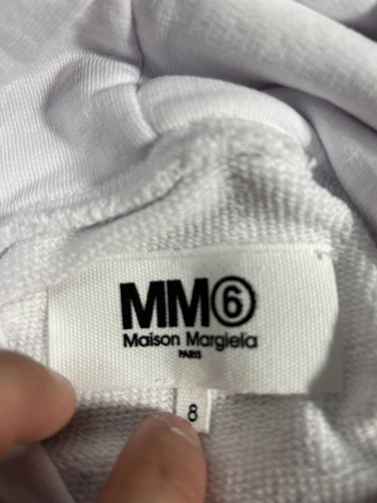 Felpa con cappuccio oversize unisex Maison Margiela MM6 taglia: donna US 8