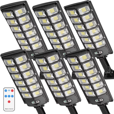 #ad #ad Commercial 1000000LM LED Outdoor Dusk to Dawn Solar Street Light Road Area Lamp $104.49