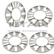 Set of 4 | 4x100 / 4x114.3 8mm Wheel Spacers Fits Toyota VW 4 Lug Flat Spacer