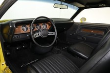 1972 Dodge Challenger Ja Yellow Dash Poster 24 X 36 Inch Sweet