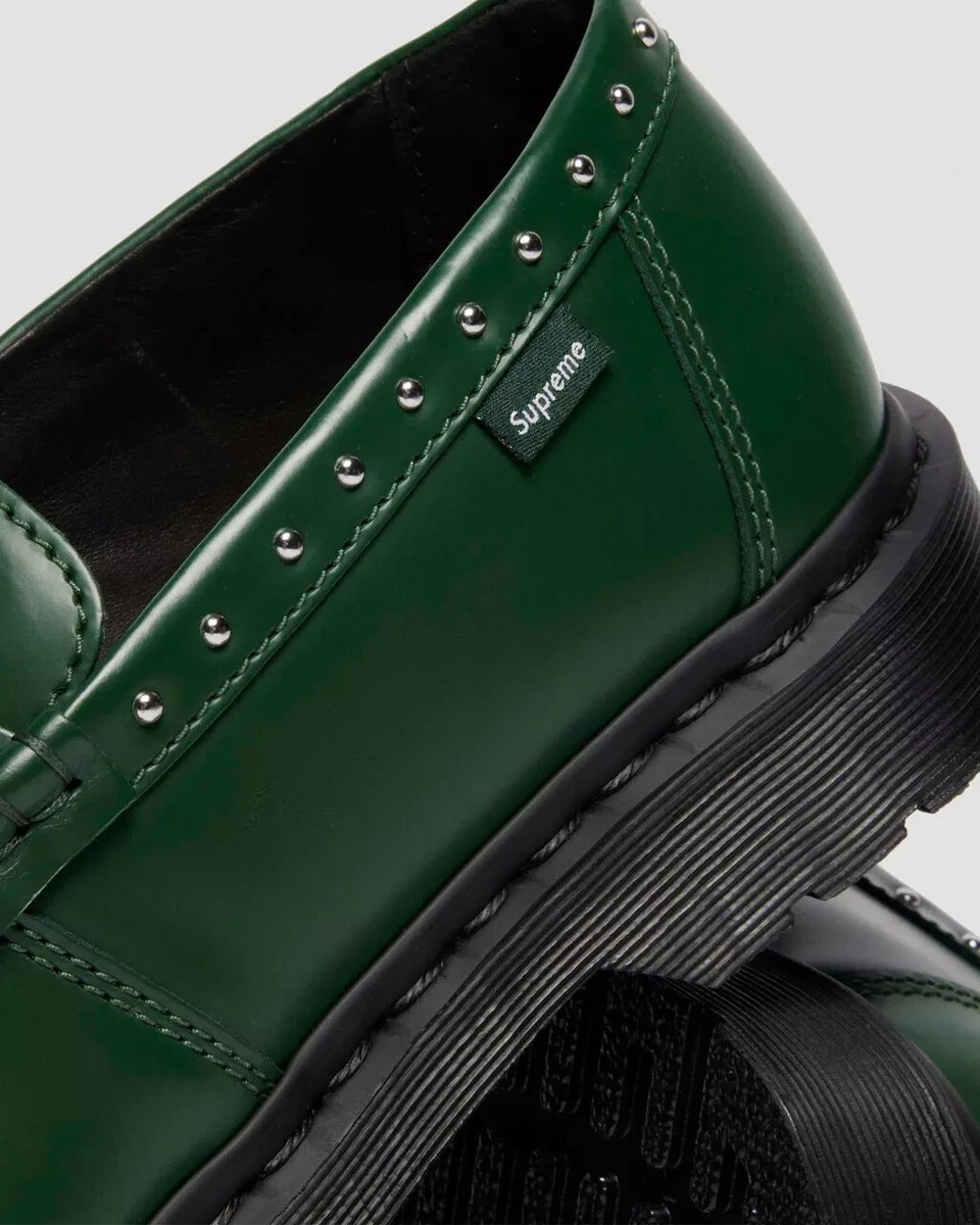 41873300 Supreme × Dr.Martens Studded Penton Loafer Dark Green