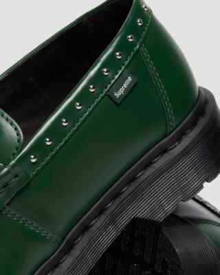 41873300 Supreme × Dr.Martens Studded Penton Loafer Dark Green
