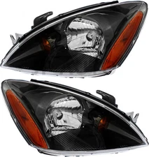 For 2004-2007 Mitsubishi Lancer Headlight Halogen Set Driver and Passenger Side