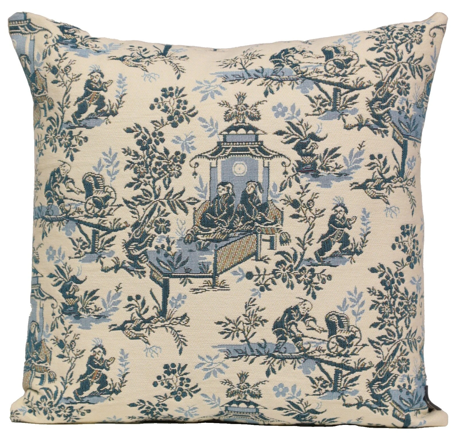 Toile Cushion Home Décor Pillows